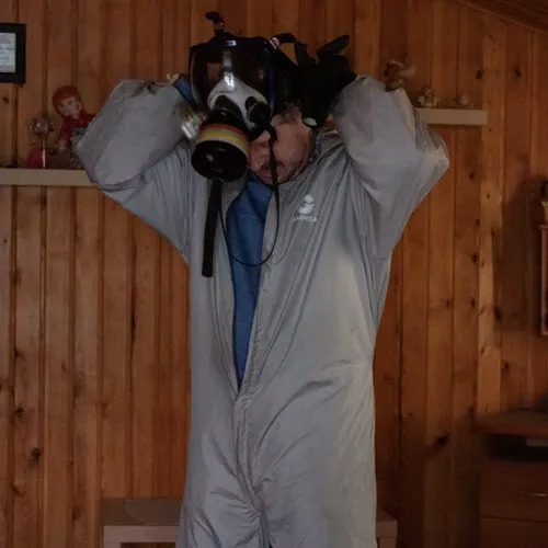 ФОТО Удаление запахов в районе станции метро Солнцево