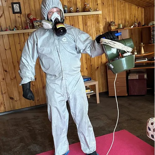 ФОТО Дезинсекция в районе станции метро Солнцево