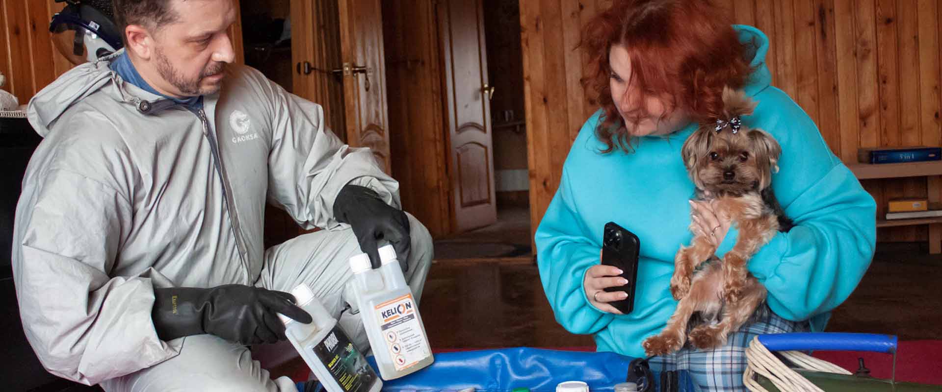 фото: Уничтожение блох в помещениях, домах и квартирах по районе станции метро Солнцево и области.